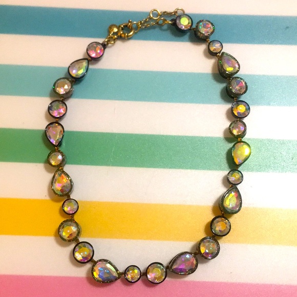 J Crew Brulee Seamoss Necklace